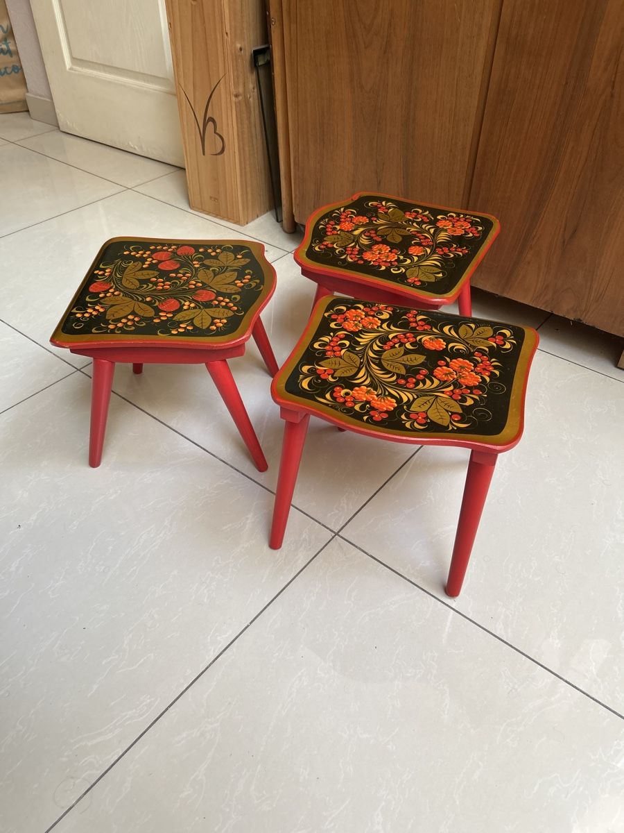 Sgabelli: Set de tabouret Russe – Usato da Vernier venduto da Leandro055