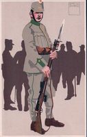 Schweizer Armee, Felduniform, Infanterie Soldat (2201)