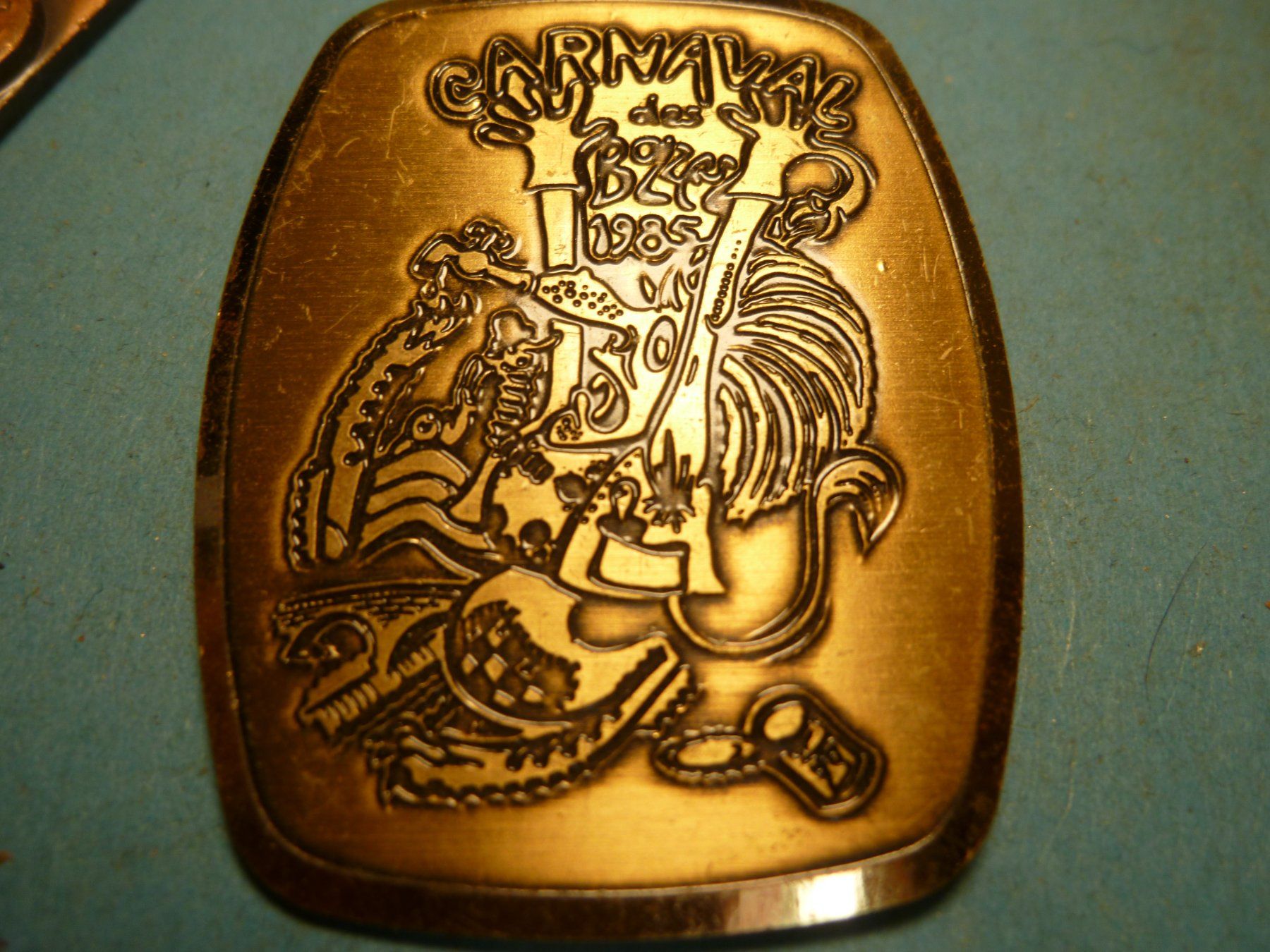 Placchette & Badge: BOLZES 1985 GOLD – Usato da Ried (Muotathal) venduto da Mandarin02