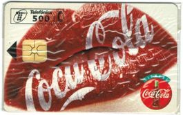Privat Telefonkarte Spanien Coca Cola originalverpackt