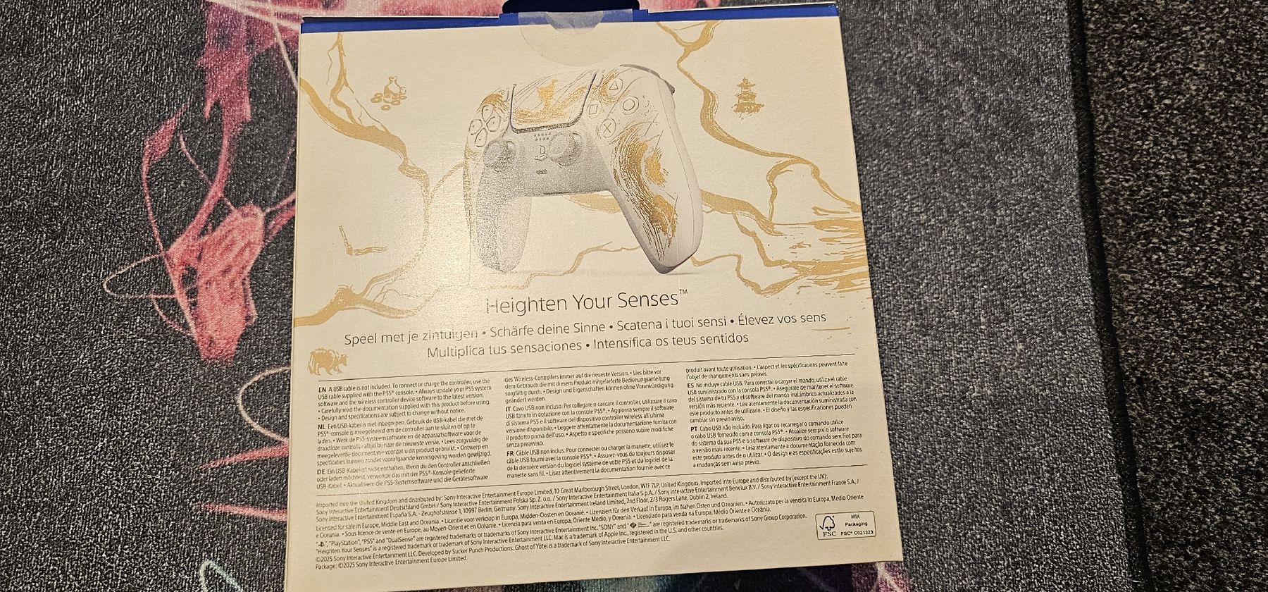 Sony Konsolen: PS 5 DualSense Controller Ghost of Yotei Edition OVP – Neu und originalverpackt aus Turbenthal von Roofman28