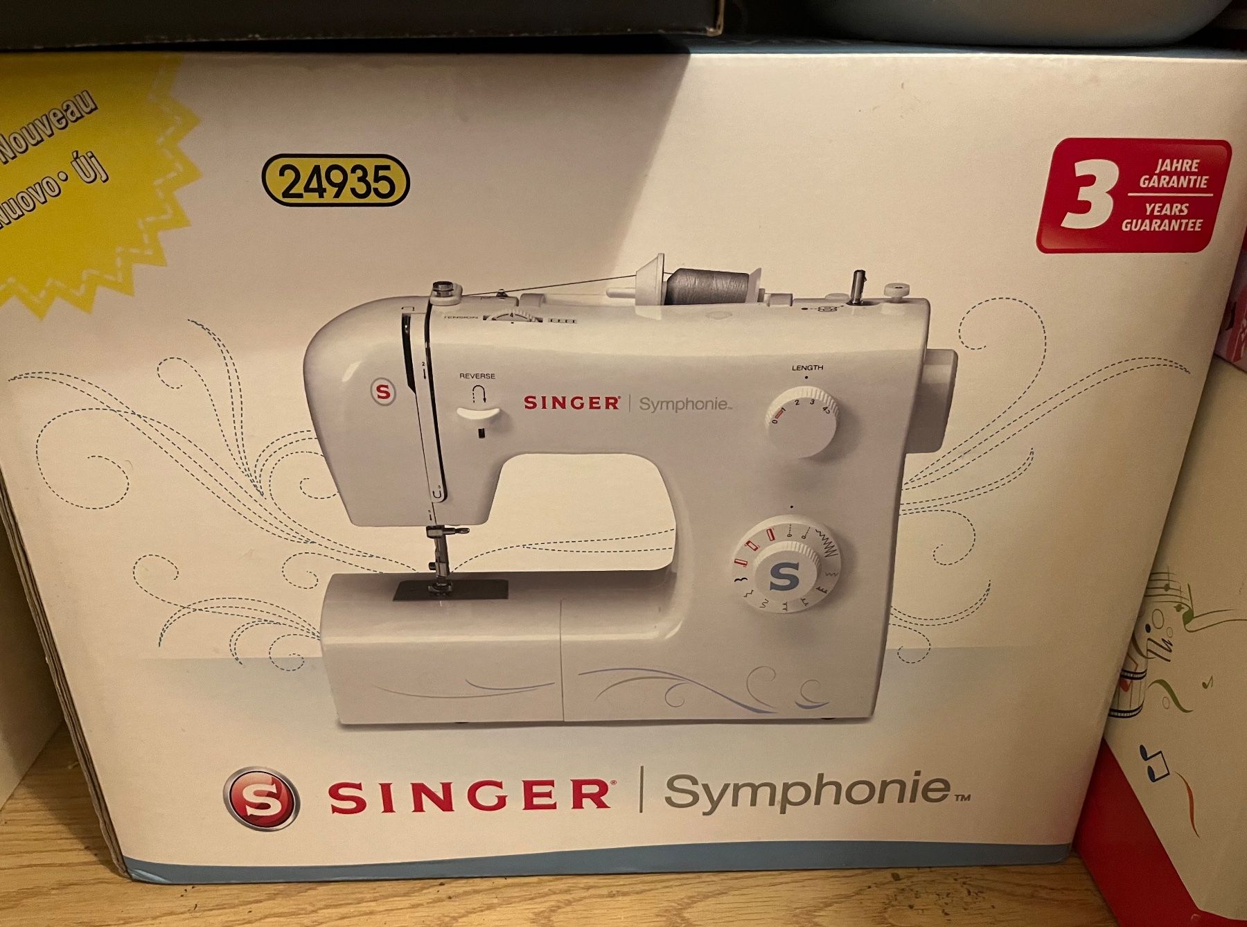 Nähmaschinen: Machine à coudre SINGER Symphonie neuve – Neu und originalverpackt aus Genève von Lalafanny66