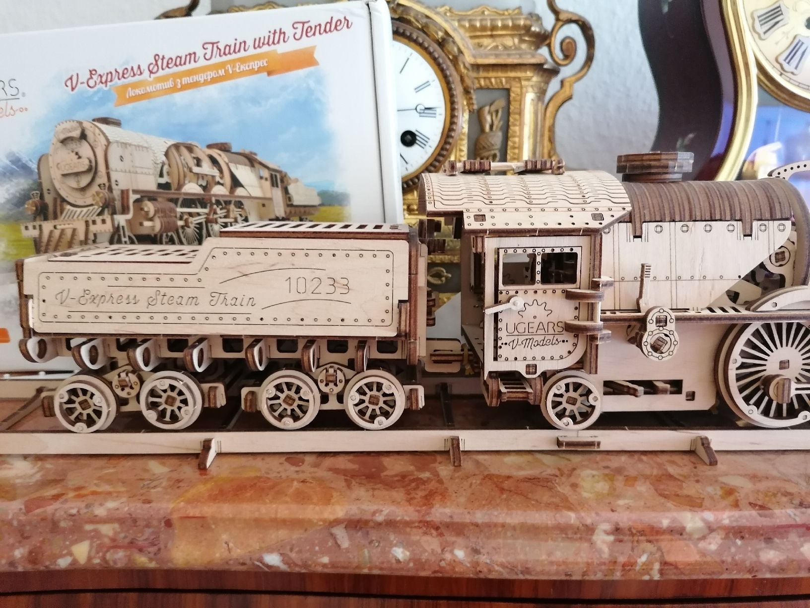 Ugears Modellbausätze & Standmodelle: EISENBAHN AUS HOLZ – Gebraucht aus Pratteln von ThereseZ 3