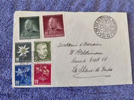 Toller Brief  Stempel Tag der Briefmarke 1944