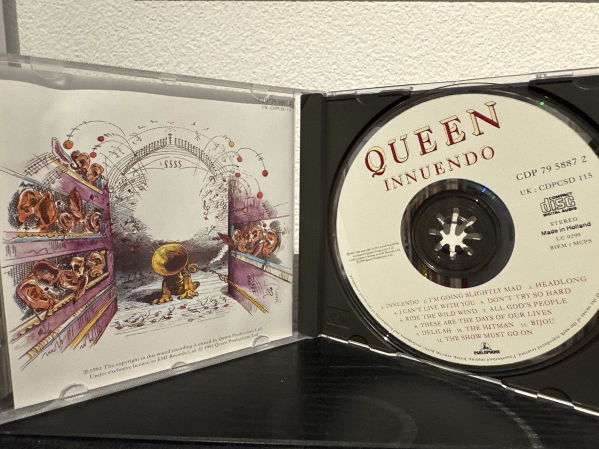 CD: Queen - innuendo - Freddy Mercury – Usato da Oberglatt ZH venduto da Incredibles 2
