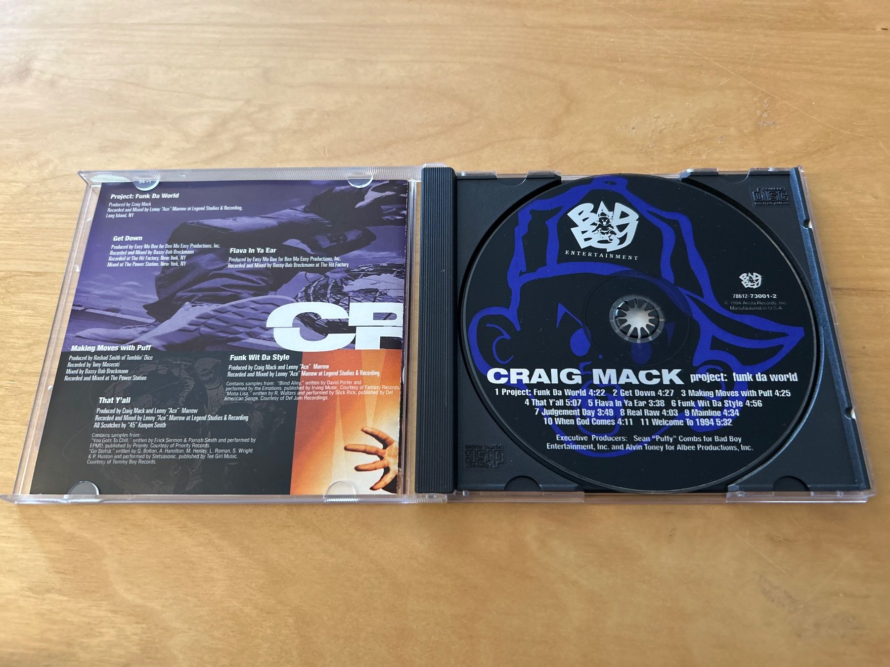 CD: Craig Mack - Project: Funk Da World CD – Usato da Thalwil venduto da eng_yys6 1