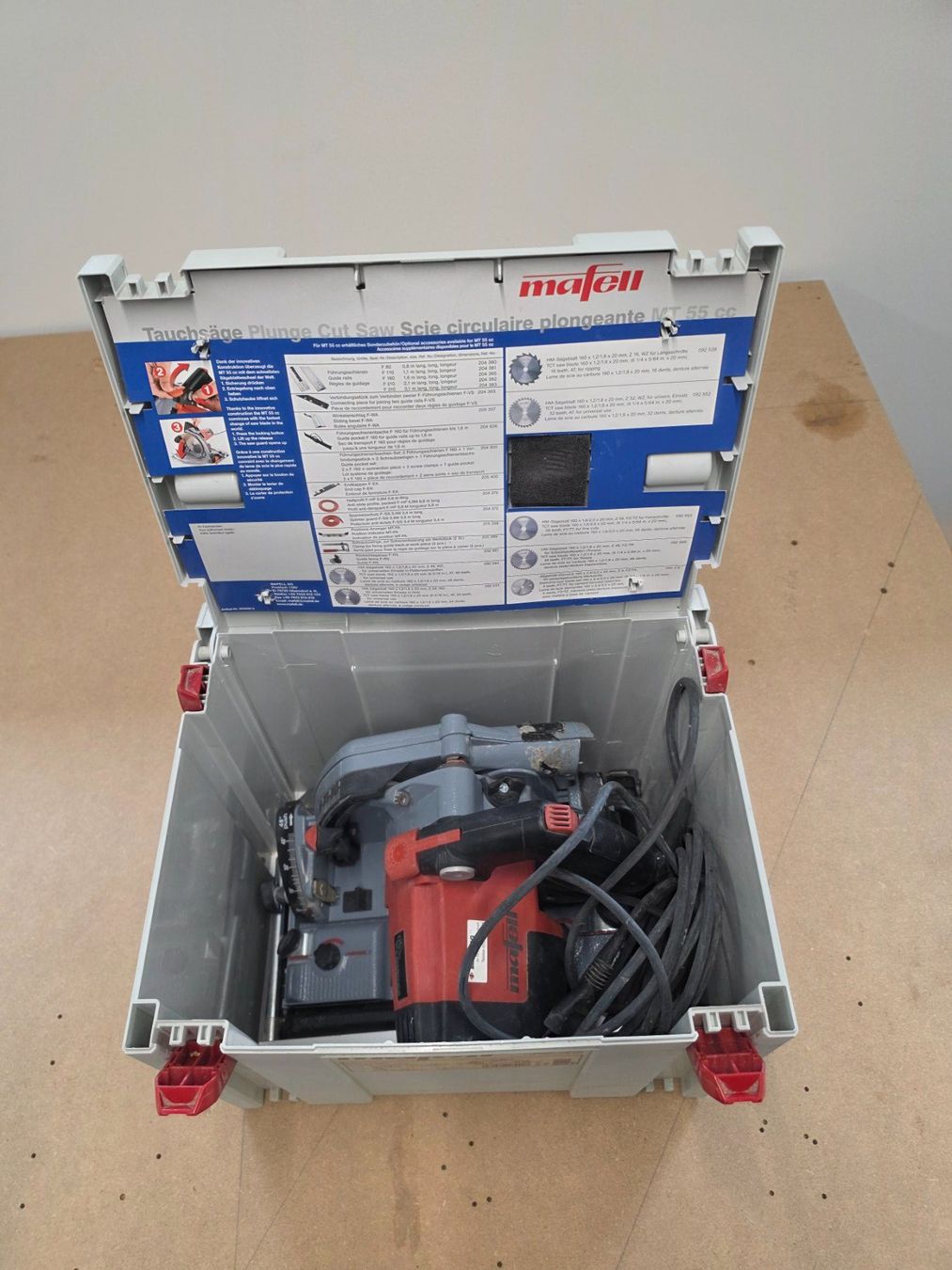Tutte le macchine: Mafell MT 55 cc Tauchsäge – Usato da Zollbrück venduto da nissan0267 1