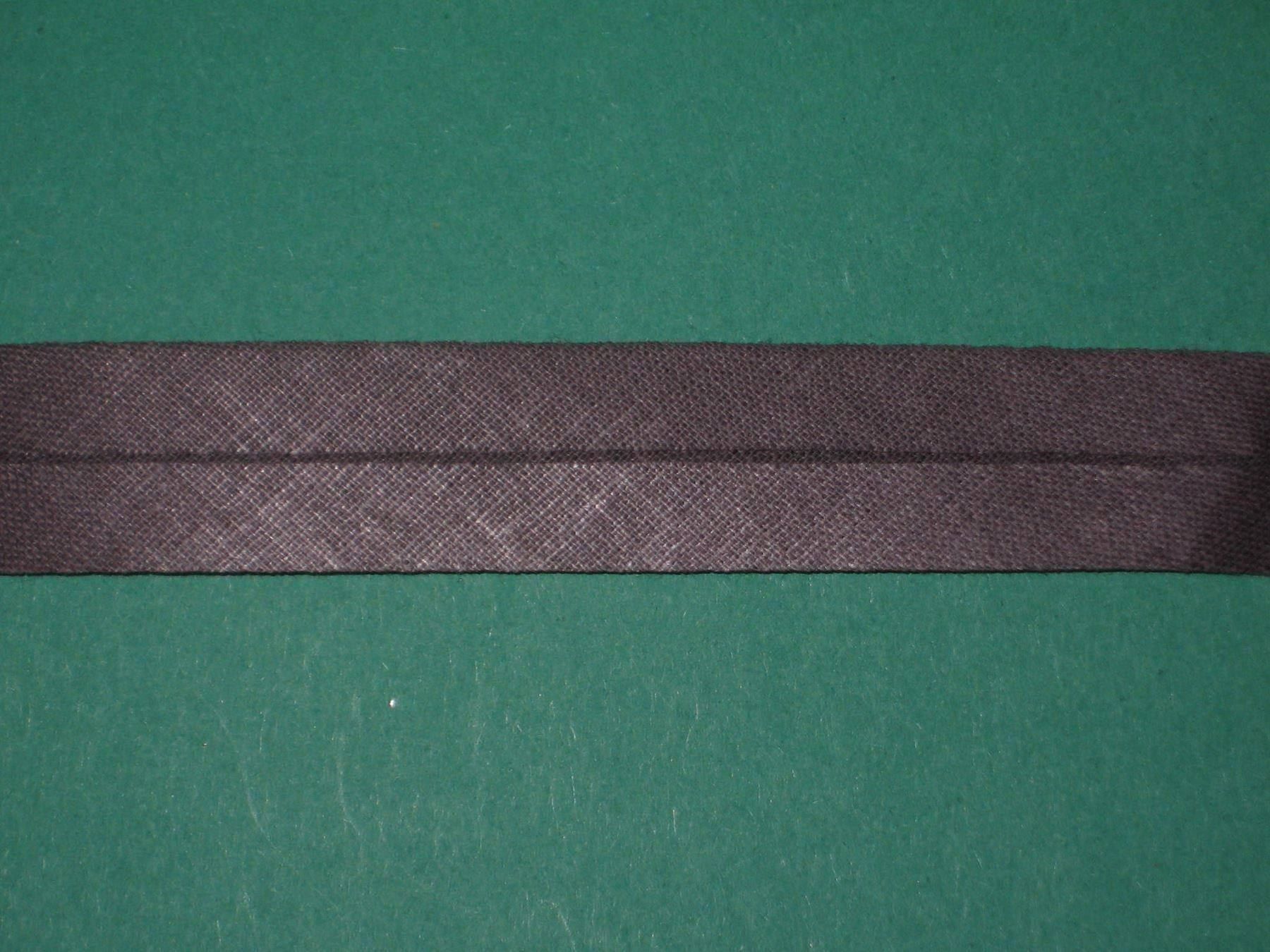 Dekobänder: Schrägband dunkelgrau 2cm / 1cm breit – Neu und originalverpackt aus Füllinsdorf von Schlupp 1
