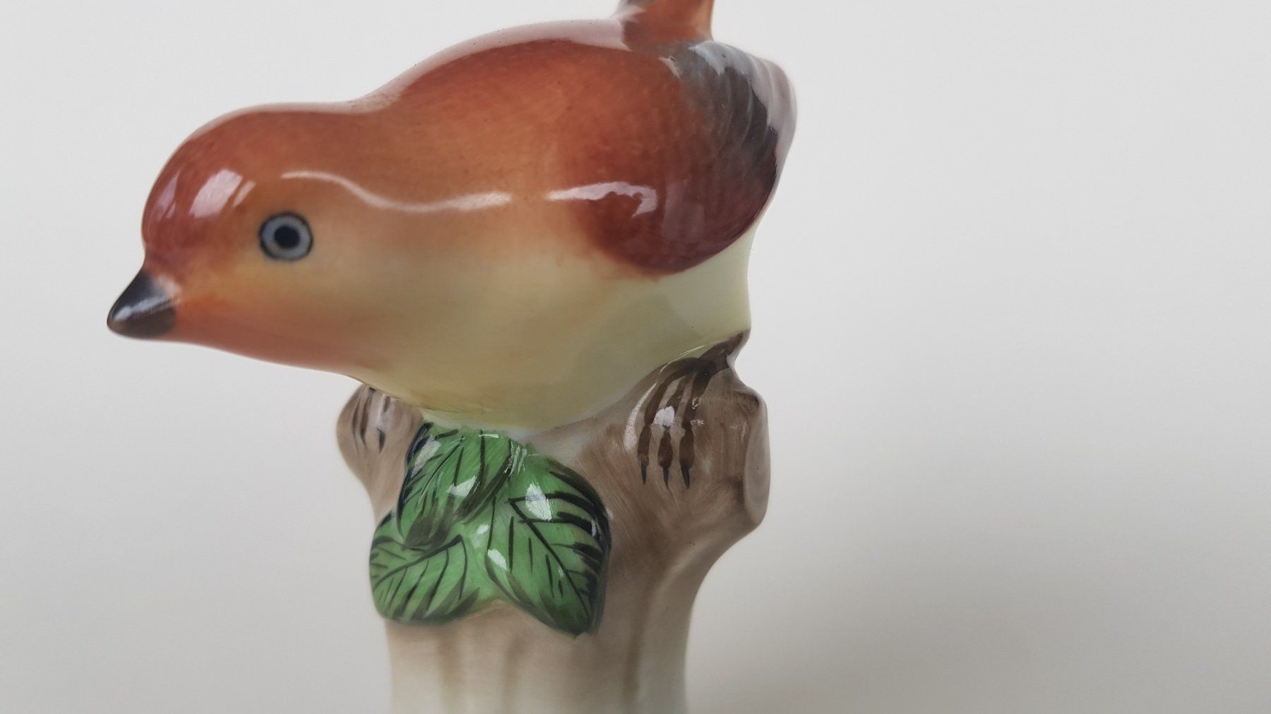 Herend Statuette: Herend - " Rotkehlchen " -  aus  Schweizer Sammlung – Usato da Horw venduto da Kunstreich7 1