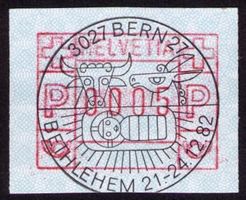 ATM 6_Sonder-VO 3027 BERN BETHLEHEM 21.-24.12.82_Jesuskind !