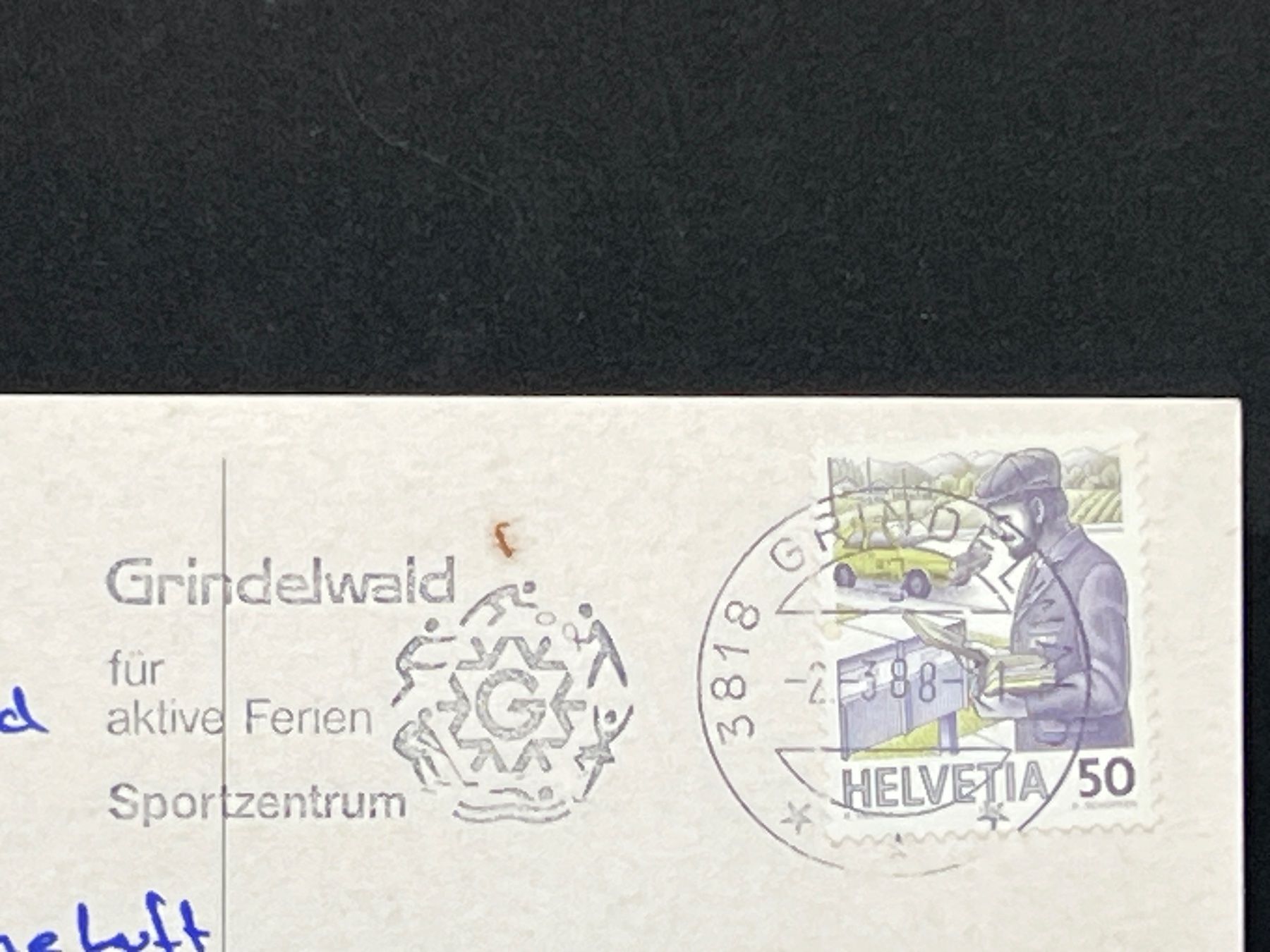 Cartoline postali: Grindelwald, Fiescherwand, Eiger – Usato da Widnau venduto da Brusi9 1