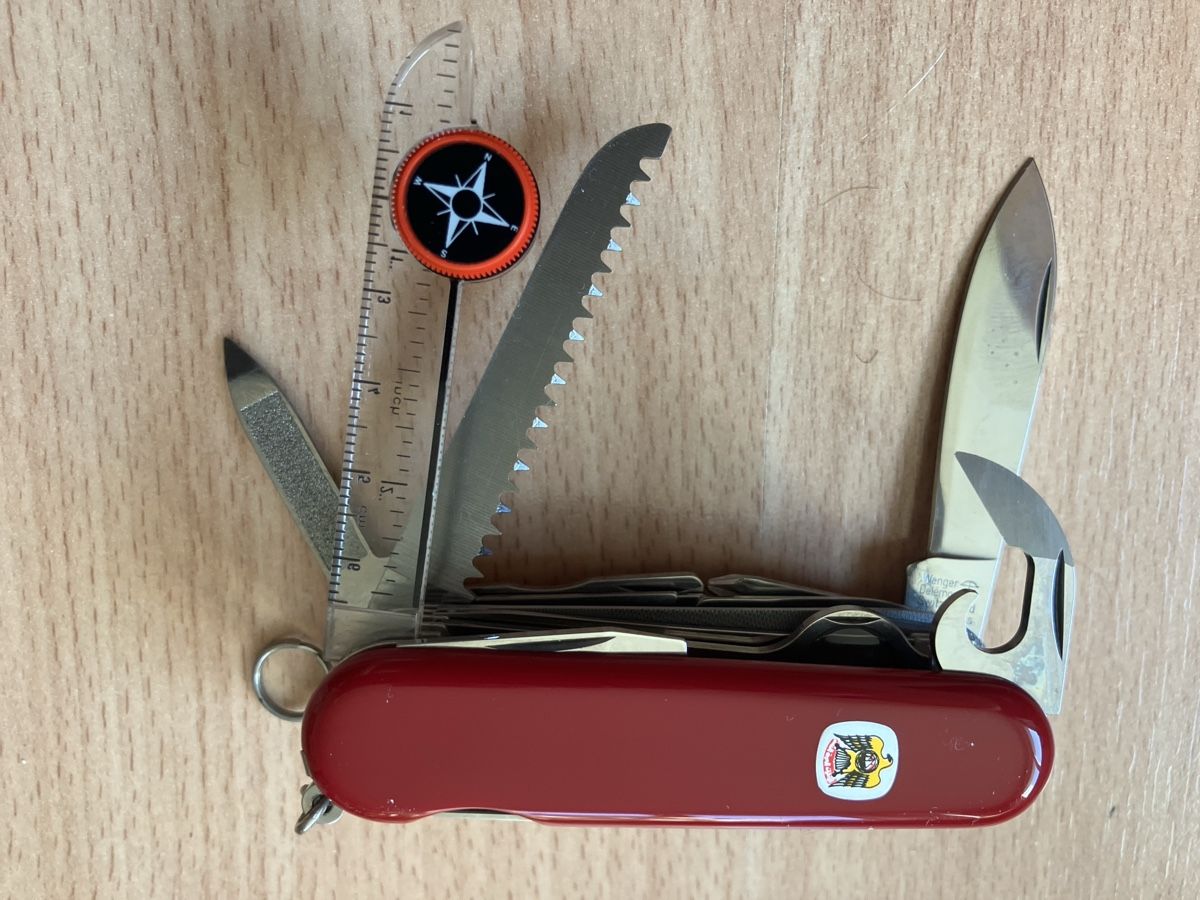 Wenger Zubehör: Extra Large Wenger Taschenmesser XXL – Gebraucht aus Zürich von Classic_Collection_Zurich 2