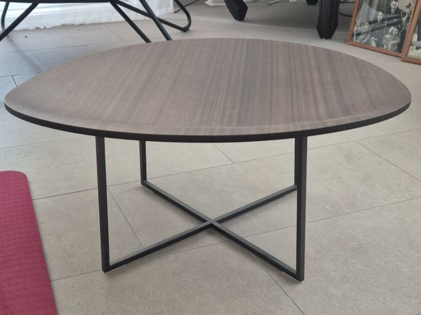 Tischset: 2 Design Beistelltische aus Eucalyptusholz – Gebraucht aus Unterägeri von A-Rod 4