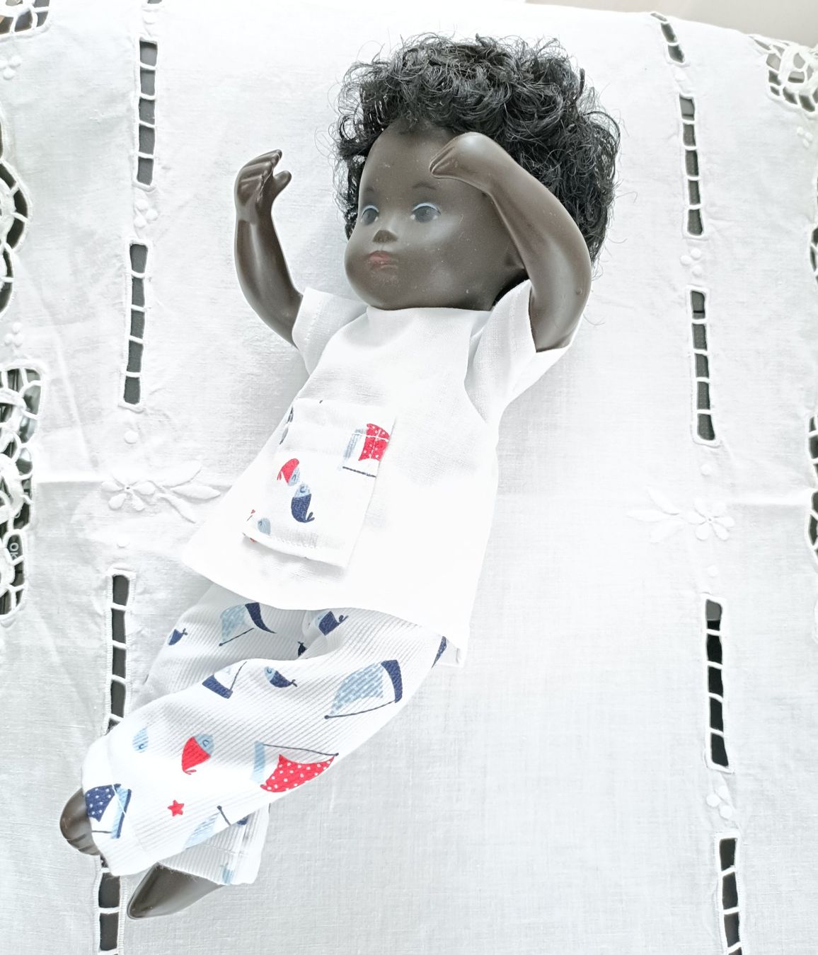 Bambole: Fürs Sasha Baby: 2 Teile Schiffchen – Nuovo e nell'imballaggio originale da Seewen SZ venduto da 27maan