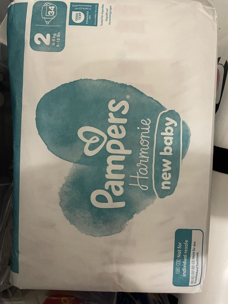 Pampers Windeleimer & Windeln: Pampers Harmonie Size 2. Price for all 3 packets – Neu und originalverpackt aus Basel von Anneta_Matenli