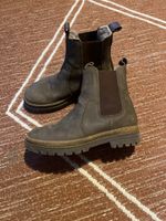 Stiefel Bisgaard Leder gefüttert braun Grösse 35 gebraucht