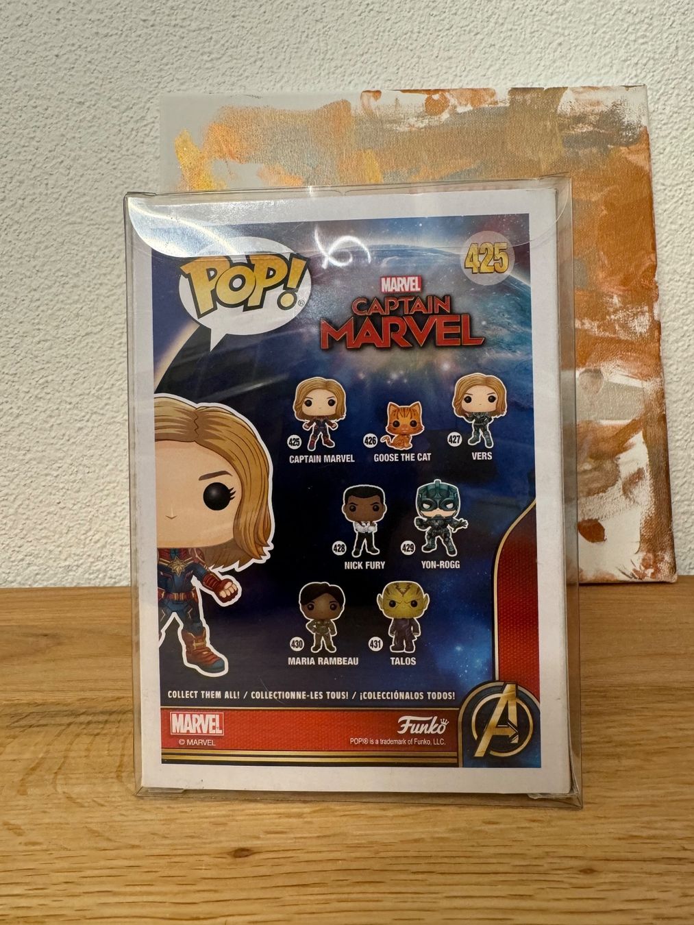 Funko Statuette: Funko Pop - Captain Marvel #425 – Nuovo e nell'imballaggio originale da Oensingen venduto da CSCollectors 1