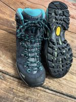 Meindl Wanderschuhe Gore-Tex blau Grösse UK 3.5 neuwertig