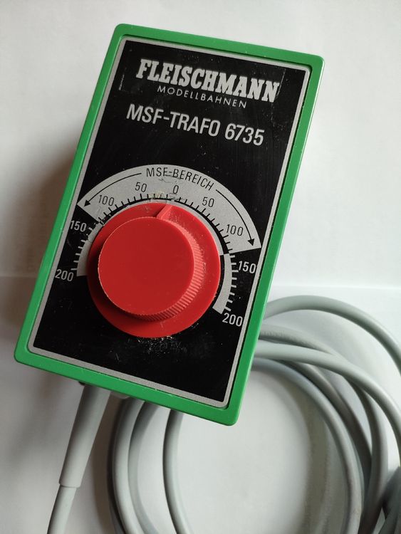 Transformateur Fleischmann 6810 - 23 Volts - Train électrique HO - Notice Et Boîte