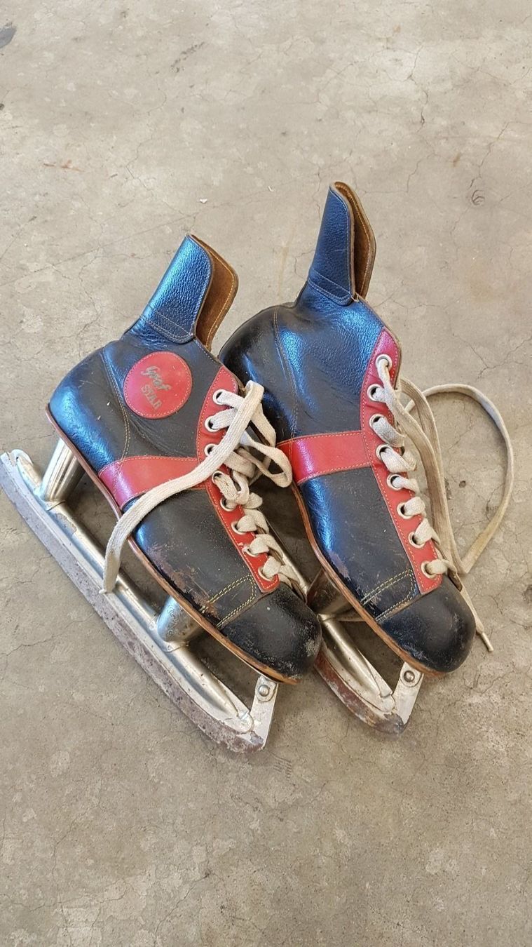 Schlittschuhe: Vintage schlittschuh graf star – Gebraucht aus St. Antoni von Mischtle 1