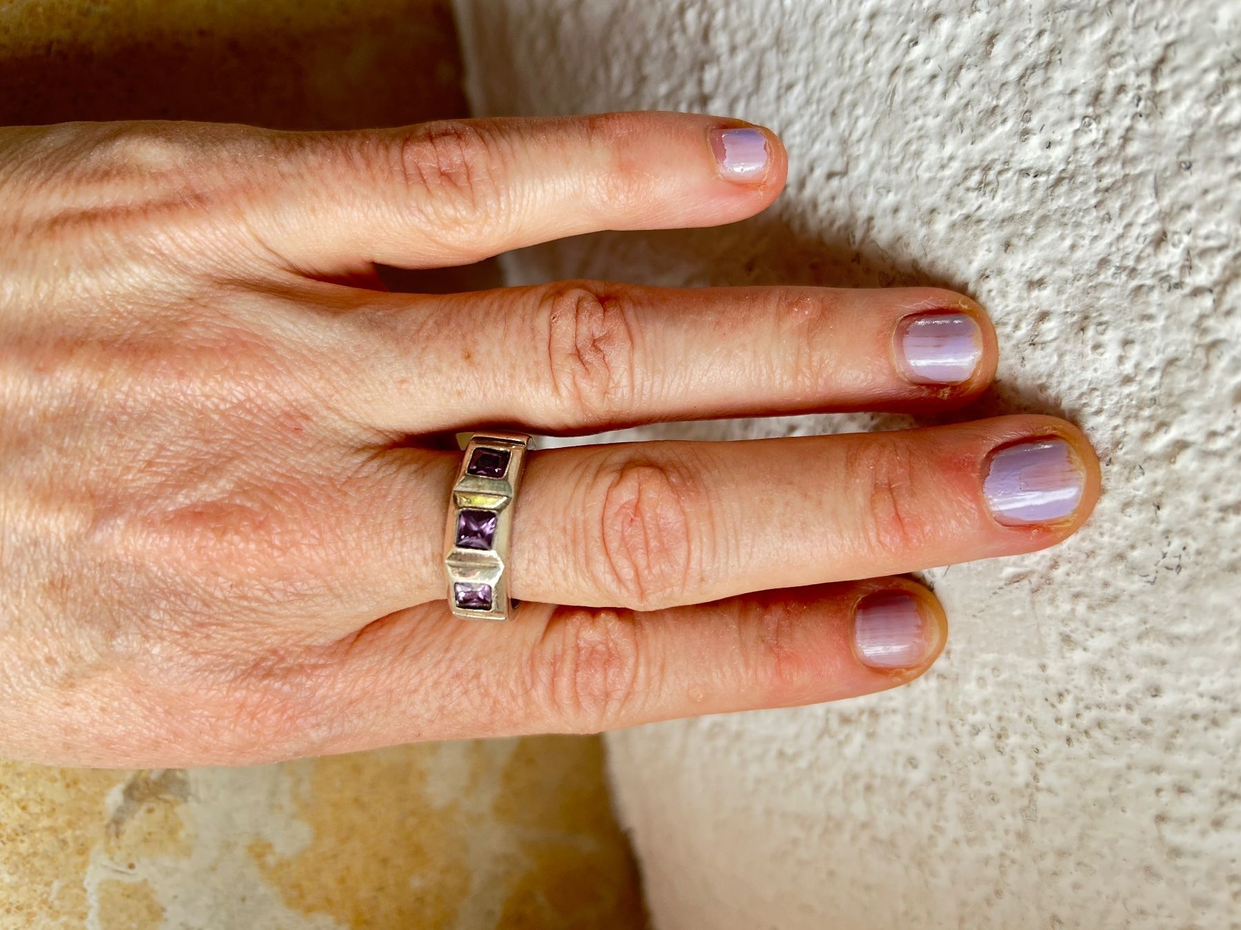 Anelli: Vintage Ring mit Blumenmuster (60) – Usato da Laufen venduto da Bellebellezza 7
