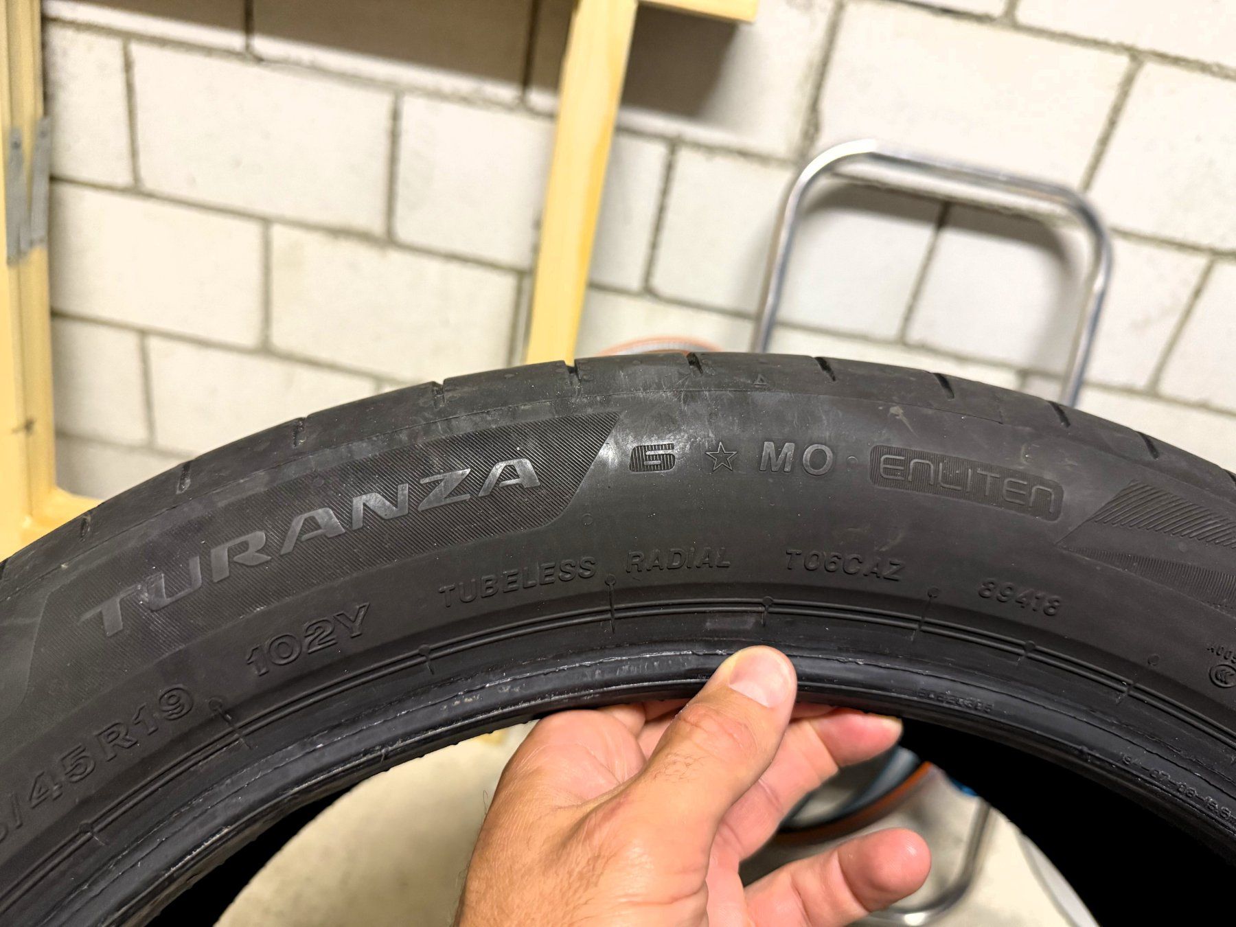 Bridgestone Pneumatici & Ruote complete: Bridgestone Turanza 6 245/45 R19 – Usato da Neftenbach venduto da UPGREAT-IT 3