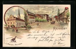 Litho Reiden, Strassenpartie im Mitteldo