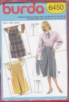 SCHNITTMUSTER, BURDA, 6450
