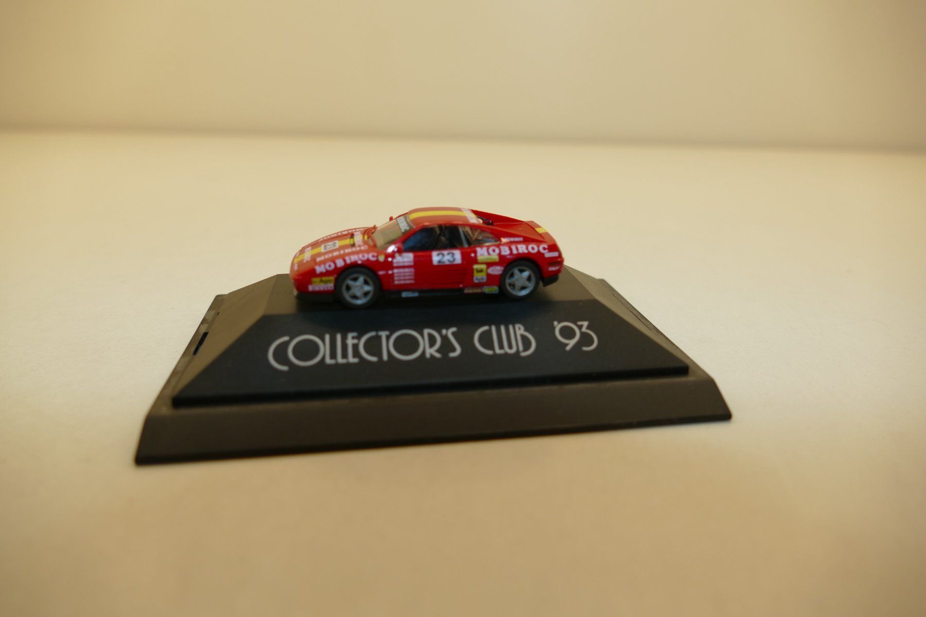 Herpa Modellini d'auto: Herpa 1:87: Ferrari 348 Mobiroc #23 – Nuovo (secondo la descrizione) da Niederhasli venduto da Flash32 1