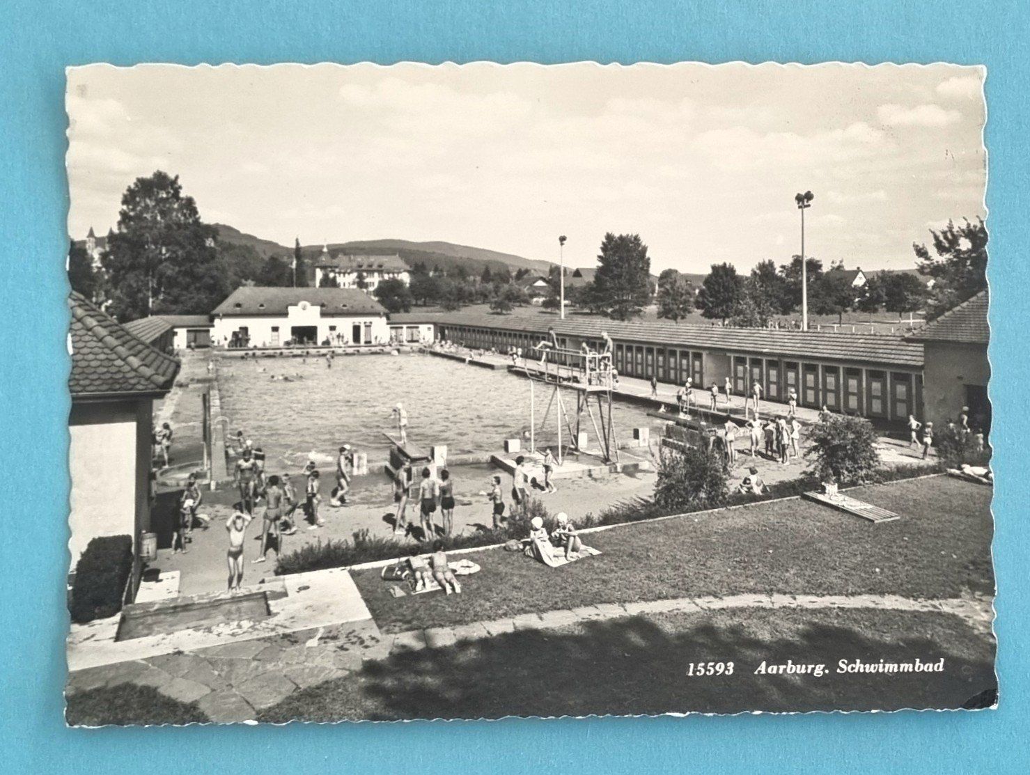 Cartes postales: Aarburg - Schwimmbad – D'occasion à Rothrist par RROENK
