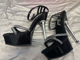 Pleaser Plateau Stiletto Sandale Gr 35 Neu Gratis Versand