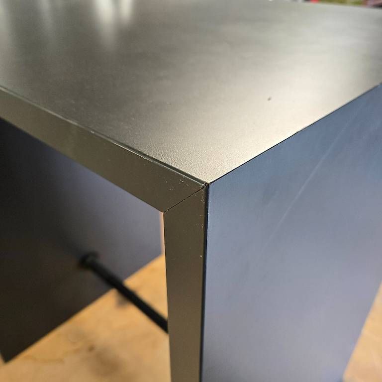 Tavoli: Bartisch Kunstharz anthrazit B 90 x T 75 x H 110 cm – Usato da Wolhusen venduto da Gastrorampe 3