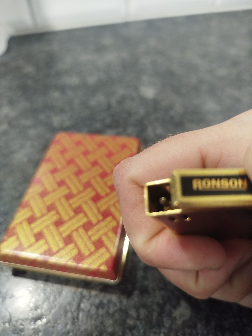 Ronson Accendini: Briquet Ronson Vintage, Japan – Usato da Genève venduto da Octo-puces 3