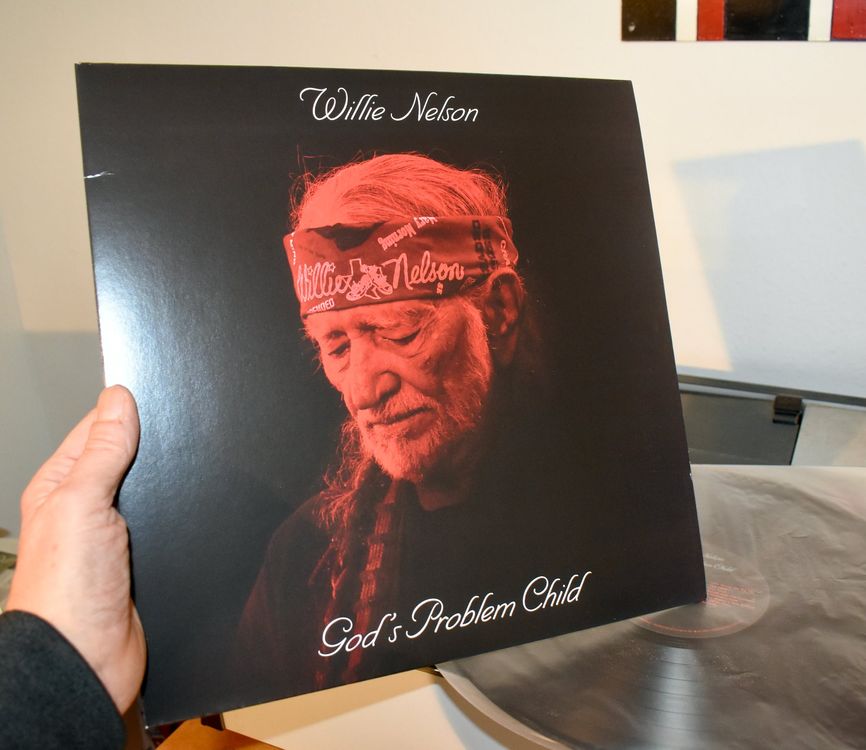 Willie Nelson – God's Problem Child  EURO LP EX-/EX 1