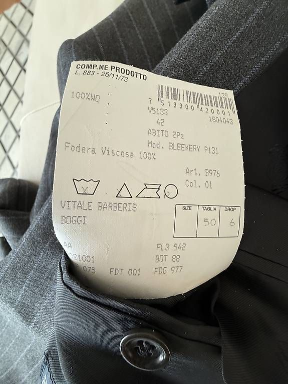 Completi: BOGGI Anzug – Usato da Ebikon venduto da albi.1112 4