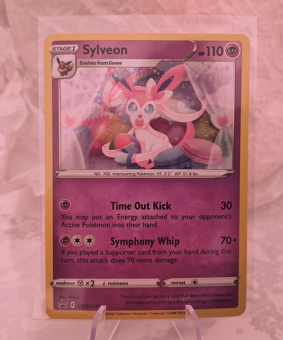 Pokémon Cartes à collectionner: Sylveon Promo sword & shield SWSH211 MINT – Neuf (Voir description) à Muraz (Collombey) par Carddealerswis