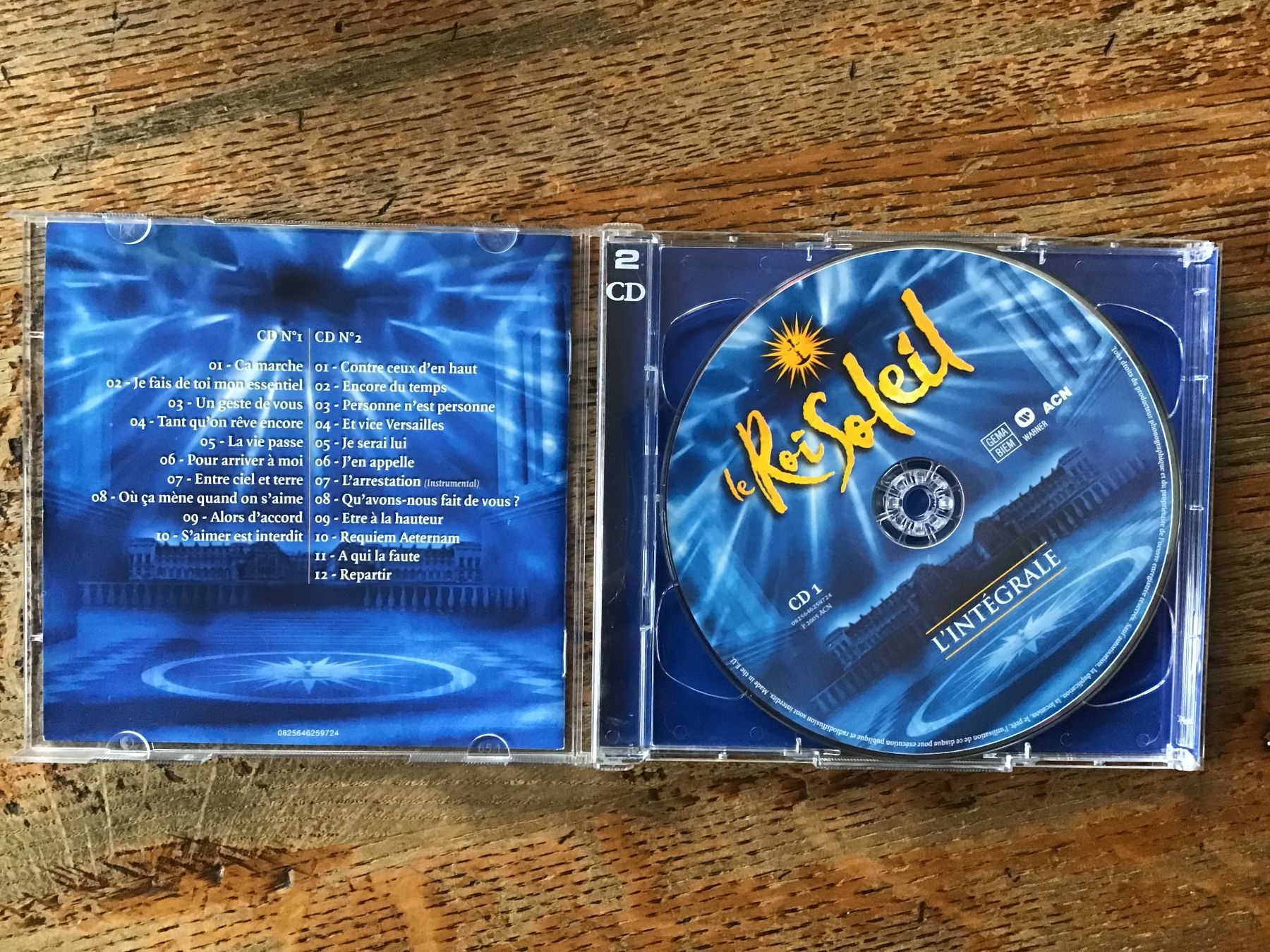 CD: 2 CD Le roi soleil – Usato da Fully venduto da Ruby97 1