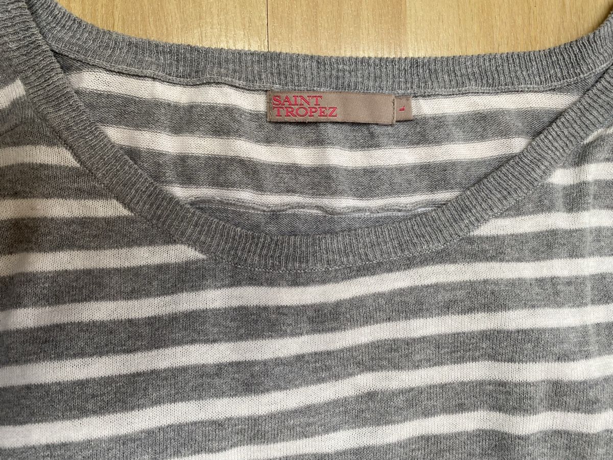 Tommy Hilfiger Pullover & Sweatshirts: Saint Tropez Pulli Baumwolle gestreift Gr. L, Top Zustand! – Neu (gemäss Beschreibung) aus Buochs von H16 2