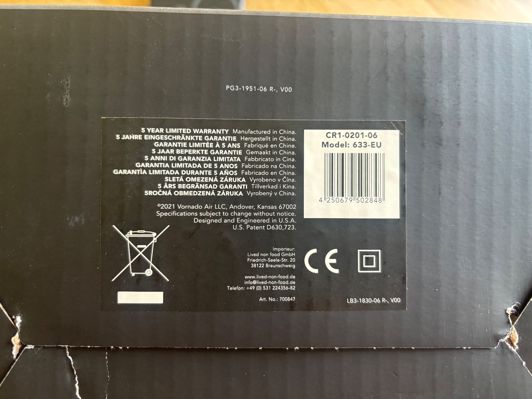 Ventilatoren: Vornado Tischventilator 633 – Neu (gemäss Beschreibung) aus St. Gallen von sam_8fc9 2