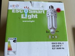 6 Energiesparlampen mit Bewegungssensor 20W, 1030Lumen, E27