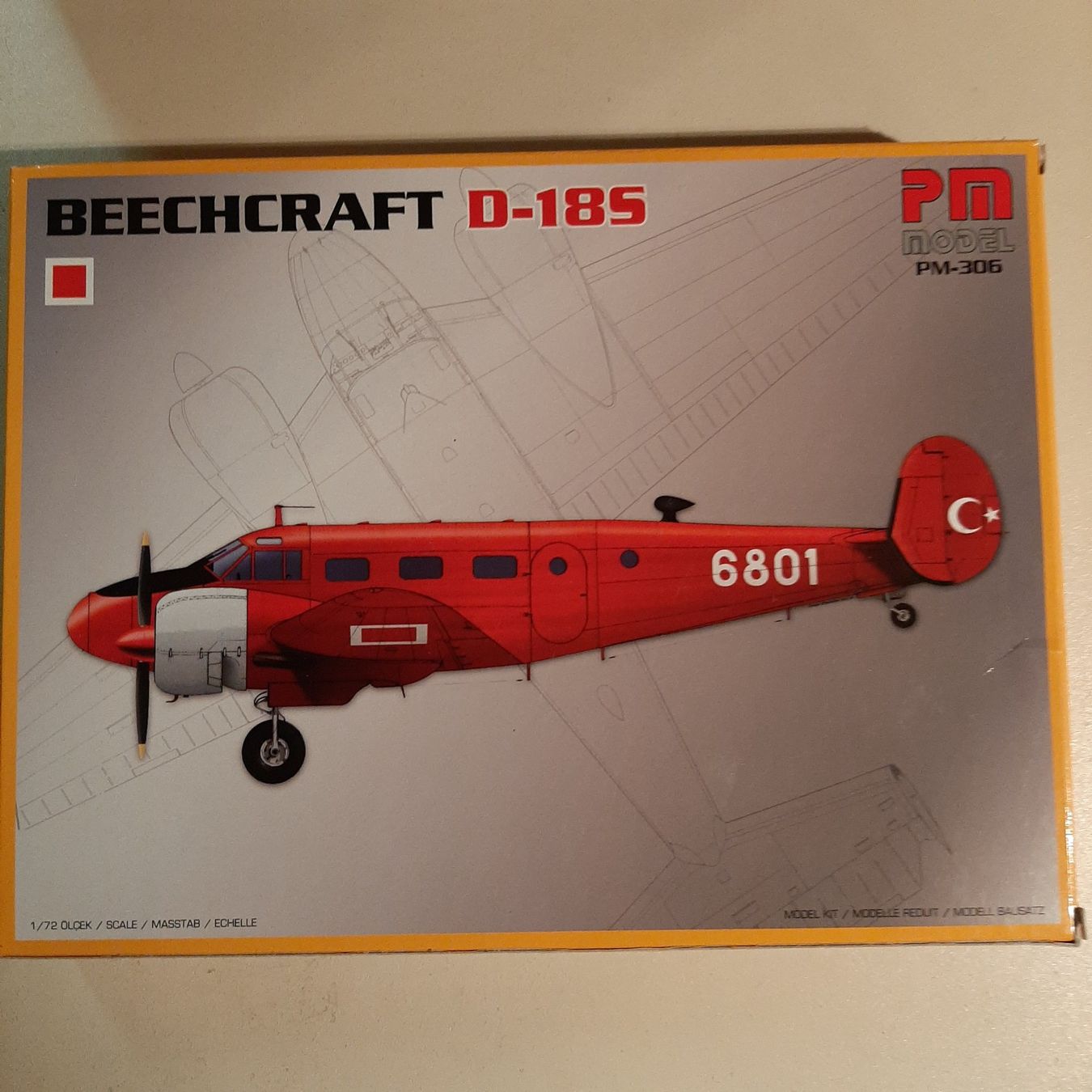 Kit di modellismo & Modellini statici: 1448 ... Beachcraft D-18 S ... PM PM-306 – Nuovo (secondo la descrizione) da Bonstetten venduto da Benibanny59