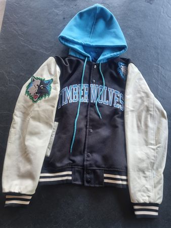 NBA Minnesota Timberwolves College Jacke mit Kapuze M