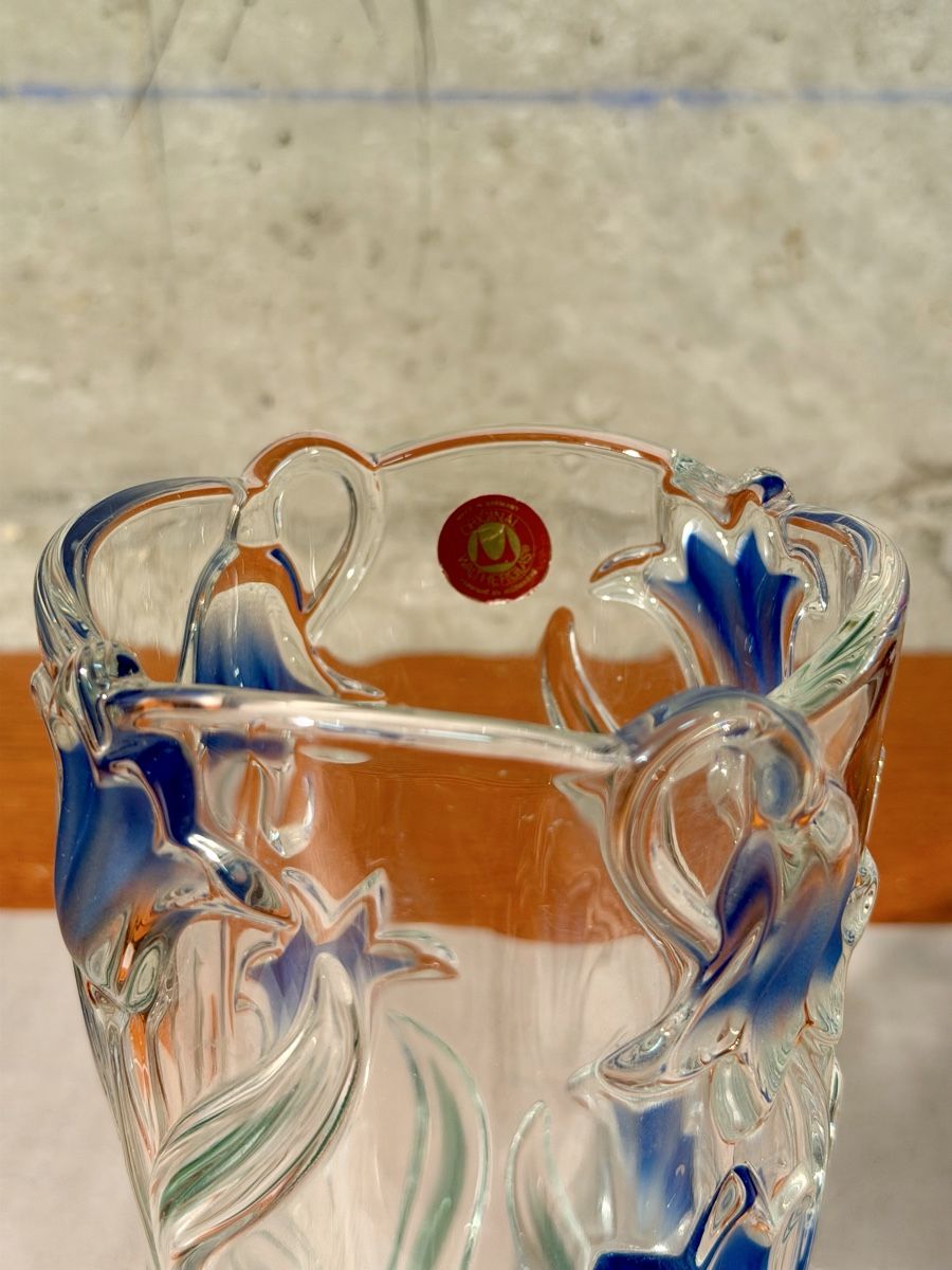 Vasi & Recipienti: Mikasa Bluebells crystal vase – Usato da Lausanne venduto da vas_mbk2 2