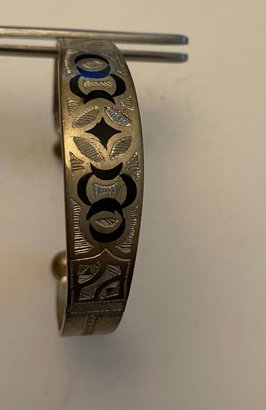 Armbänder & -reifen: Jonc en argent origine Afrique - Sénégal – Gebraucht aus Sugnens von 555madison