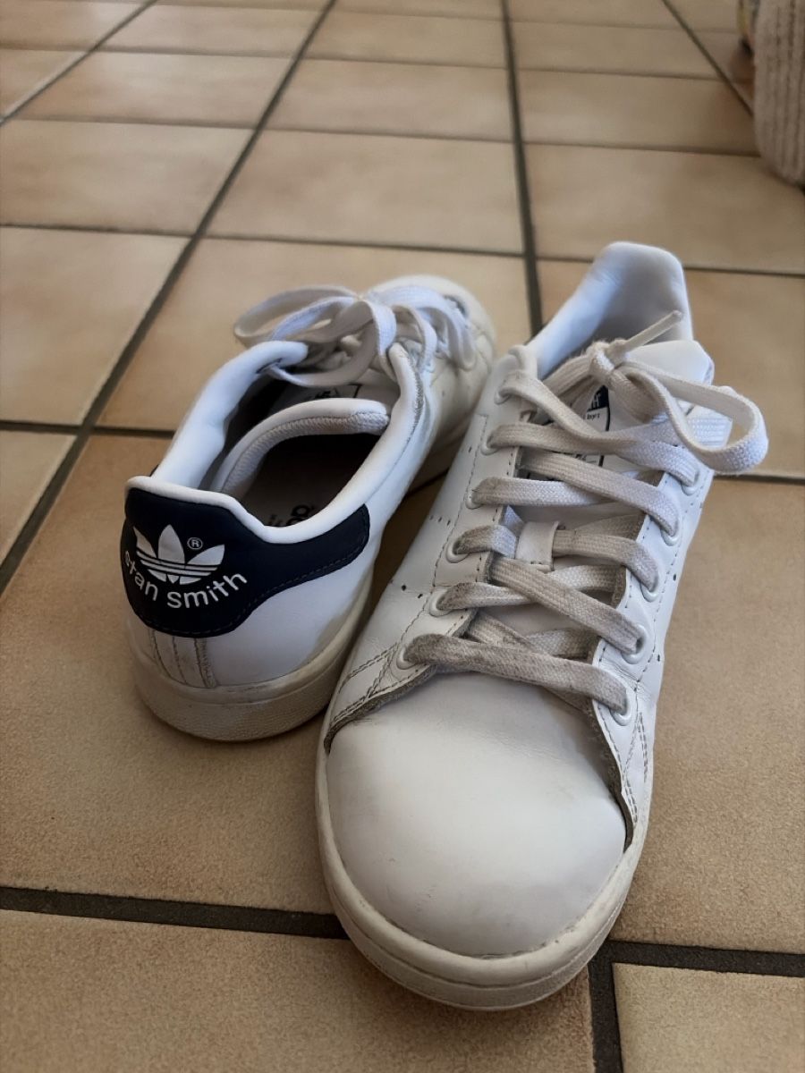 Adidas Scarpe da uomo: Dunkelblau/Weisse Stan Smith - Adidas Schuhe – Usato da Zürich venduto da Oliviakeller