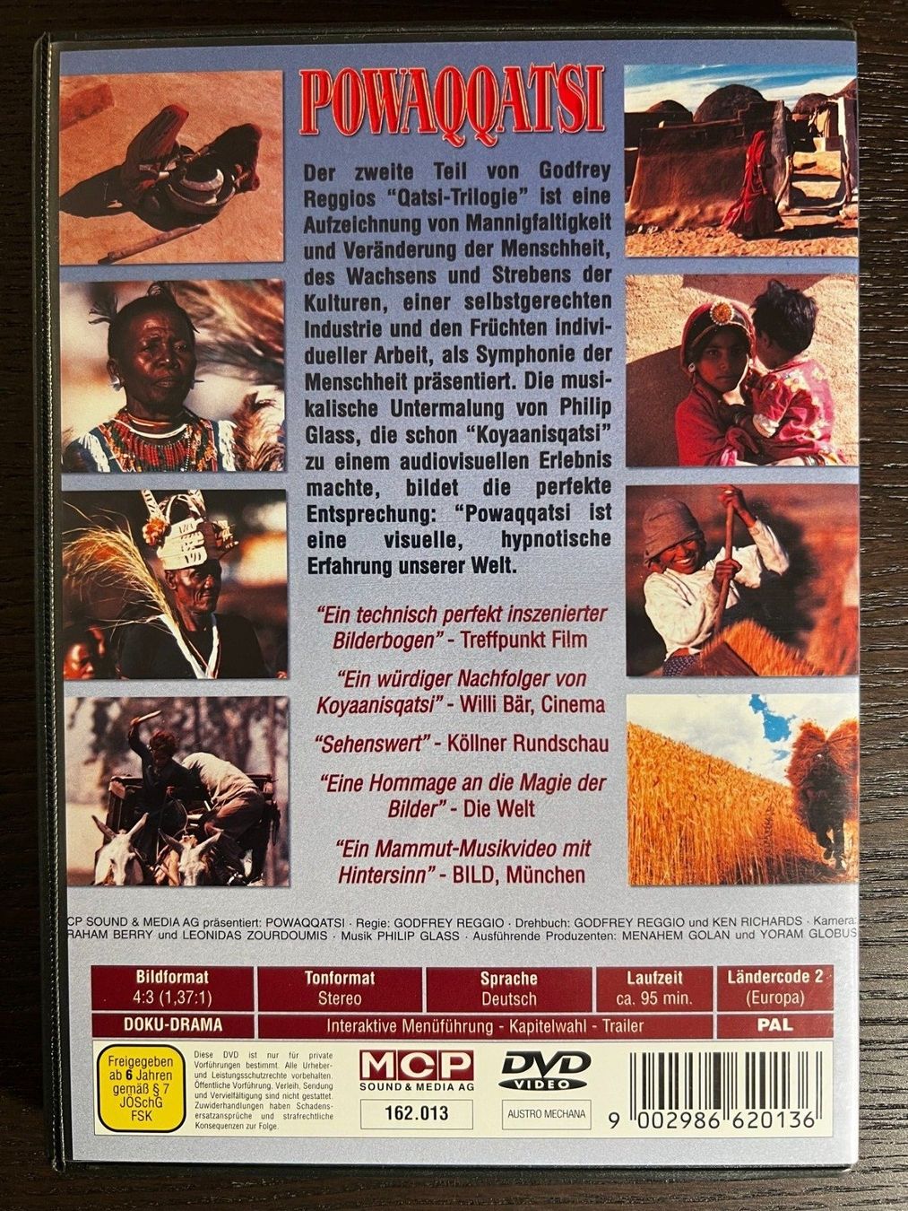 Tutti i DVDs: Powaqqatsi – Usato da Zürich venduto da FilmFreunde 1