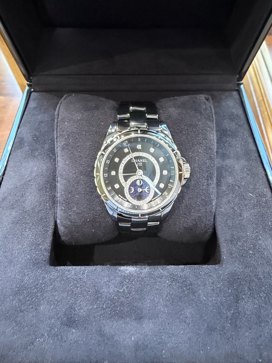 Chanel Orologi: Chanel j12 manufacture moonphase – Usato da Genève venduto da Heritage_geneve