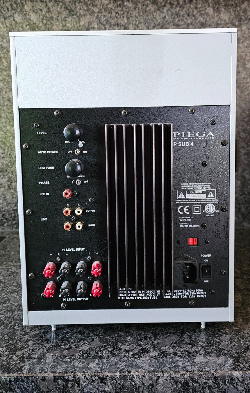 Piega Home Cinema: PIEGA High End Premium – Usato da Rüti GL venduto da 4oops 3