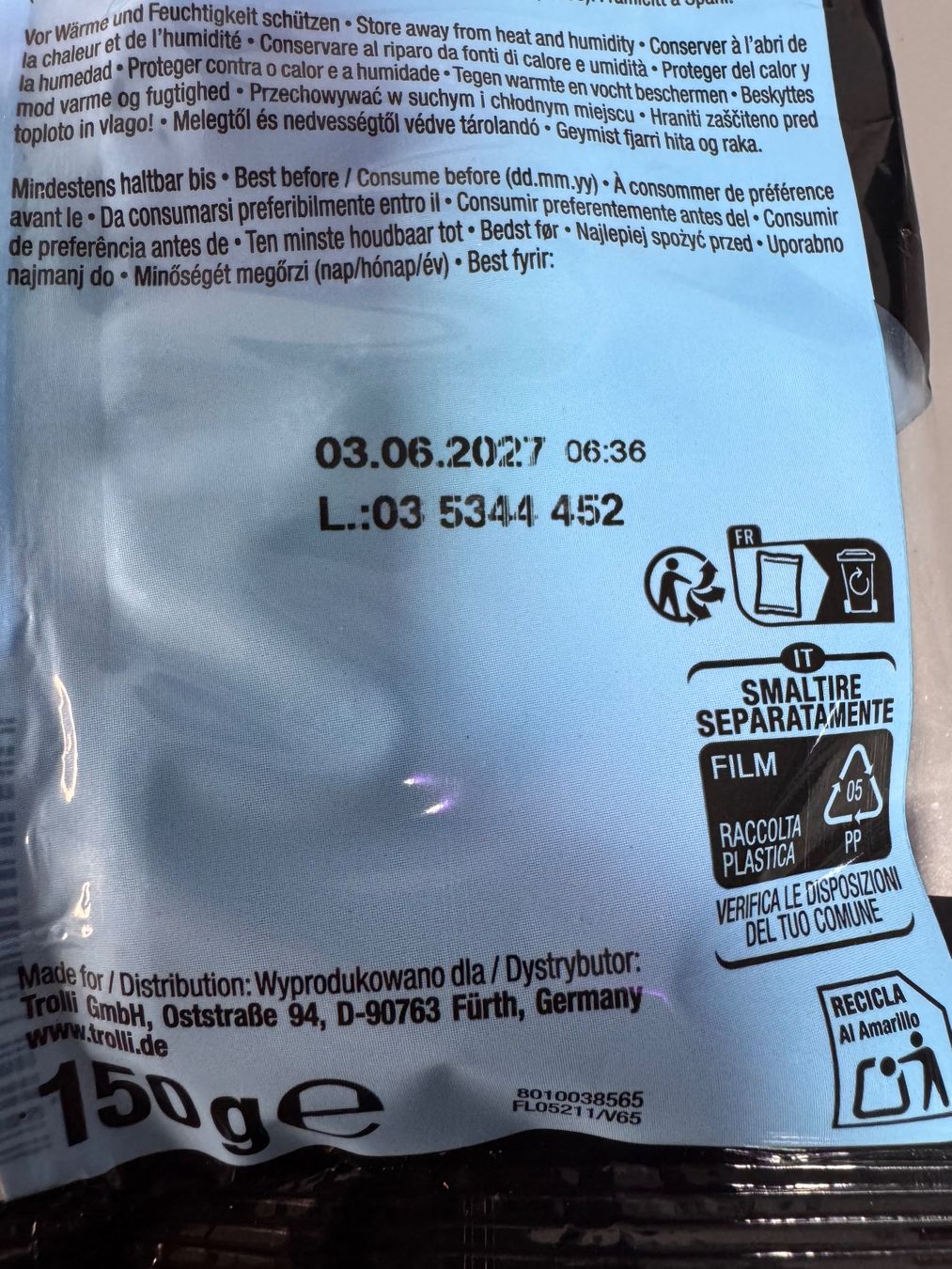 Lebensmittel & Spezialitäten: Sour Patch Şekerli ve Trolly Gluhwürmchen süss – Neu und originalverpackt aus Zunzgen von noa_wd92 2