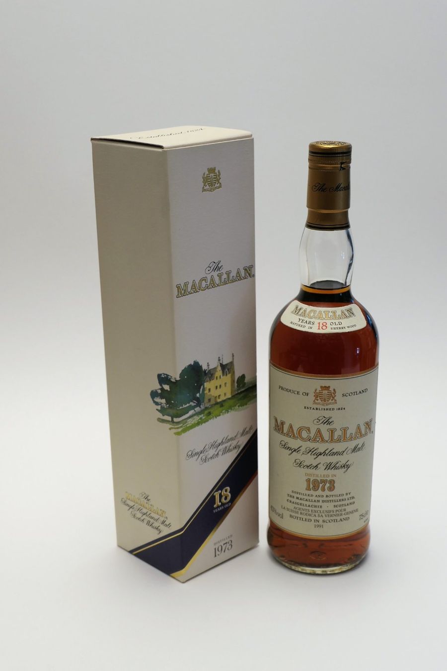 Macallan Spirituosen: Macallan Sherry 18 years 1973 – Neu und originalverpackt aus Deitingen von Delikatessengold1